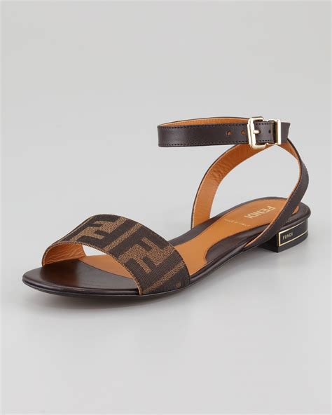 fendi women's flat sandals.